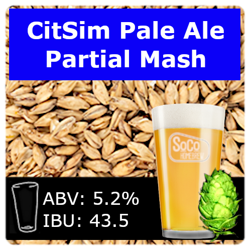 CitSim Pale Ale - Partial Mash