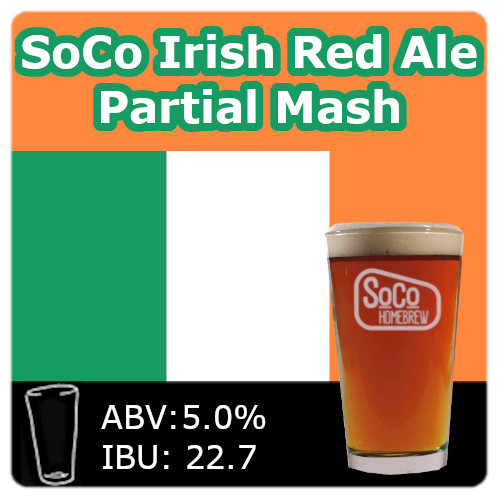 SoCo Irish Red Ale - Partial Mash