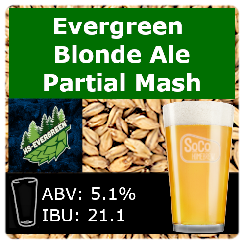 Evergreen Blonde Ale - Partial Mash