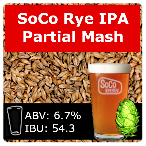 SoCo Rye IPA - Partial Mash