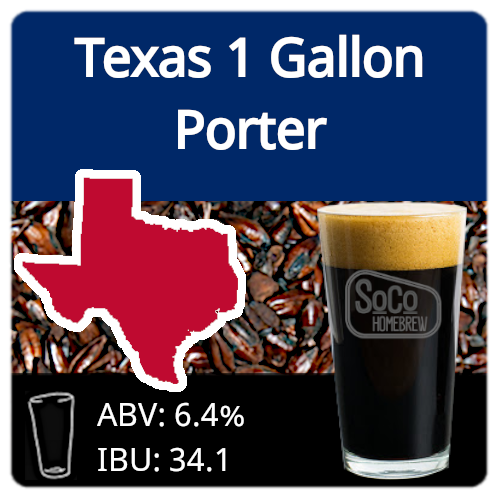 Texas 1 Gallon Porter