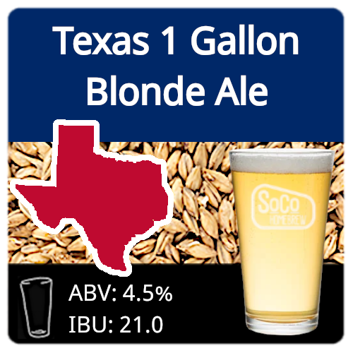 Texas 1 Gallon Blonde Ale