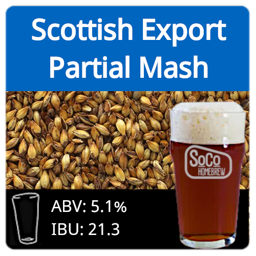 SoCo Scottish Export - Partial Mash