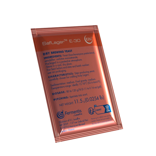 SafLager E-30 Lager Dry Yeast - 11.5 gram (Fermentis)