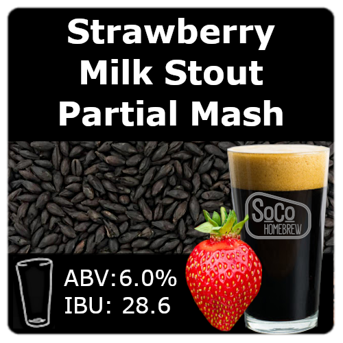 Strawberry Milk Stout - Partial Mash