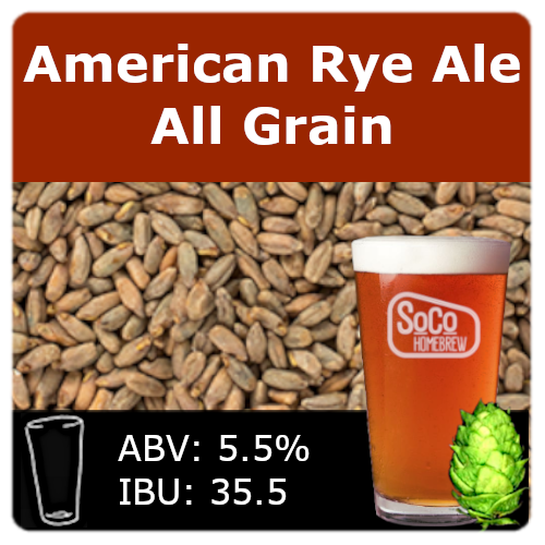 SoCo American Rye Ale - All Grain