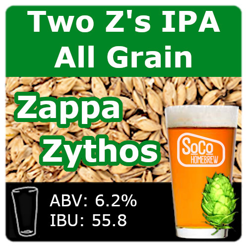 Two Z's IPA - All Grain