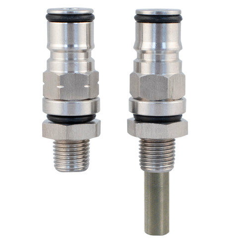 Ball Lock Post Bulkhead Set - Gas In & Liquid Out