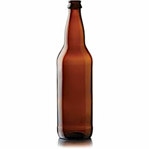 12 oz Beer Bottles - Amber Glass - Case of 24