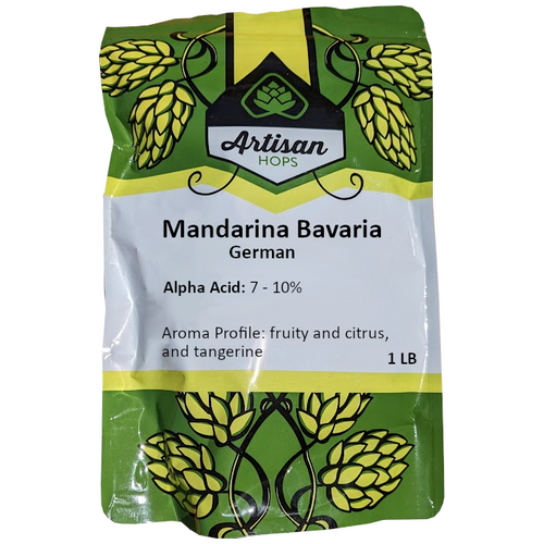 MANDARINA BAVARIA HOP PELLETS (GERMAN) - 1 LB