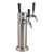KOMOS® Stainless Draft Tower With Intertap Faucets - 3 Faucet