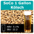 SoCo 1 Gallon Kolsch