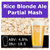 SoCo Rice Blonde Ale - Partial Mash