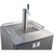 KOMOS® Pro Stainless Steel Outdoor Kegerator - 1 Intertap Faucet