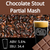SoCo Chocolate Stout - Partial Mash