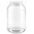 1 Gallon Glass Jar With Solid Lid