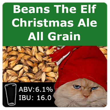 Beans The Elf Christmas Ale All Grain Recipe Kit