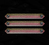 Trout M-LOK rail cover 3-pack, black polymer panels