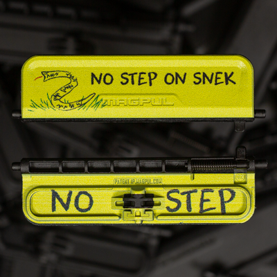 No Step on Snek Dust Cover AR 15 Ejection Port Dust Covers