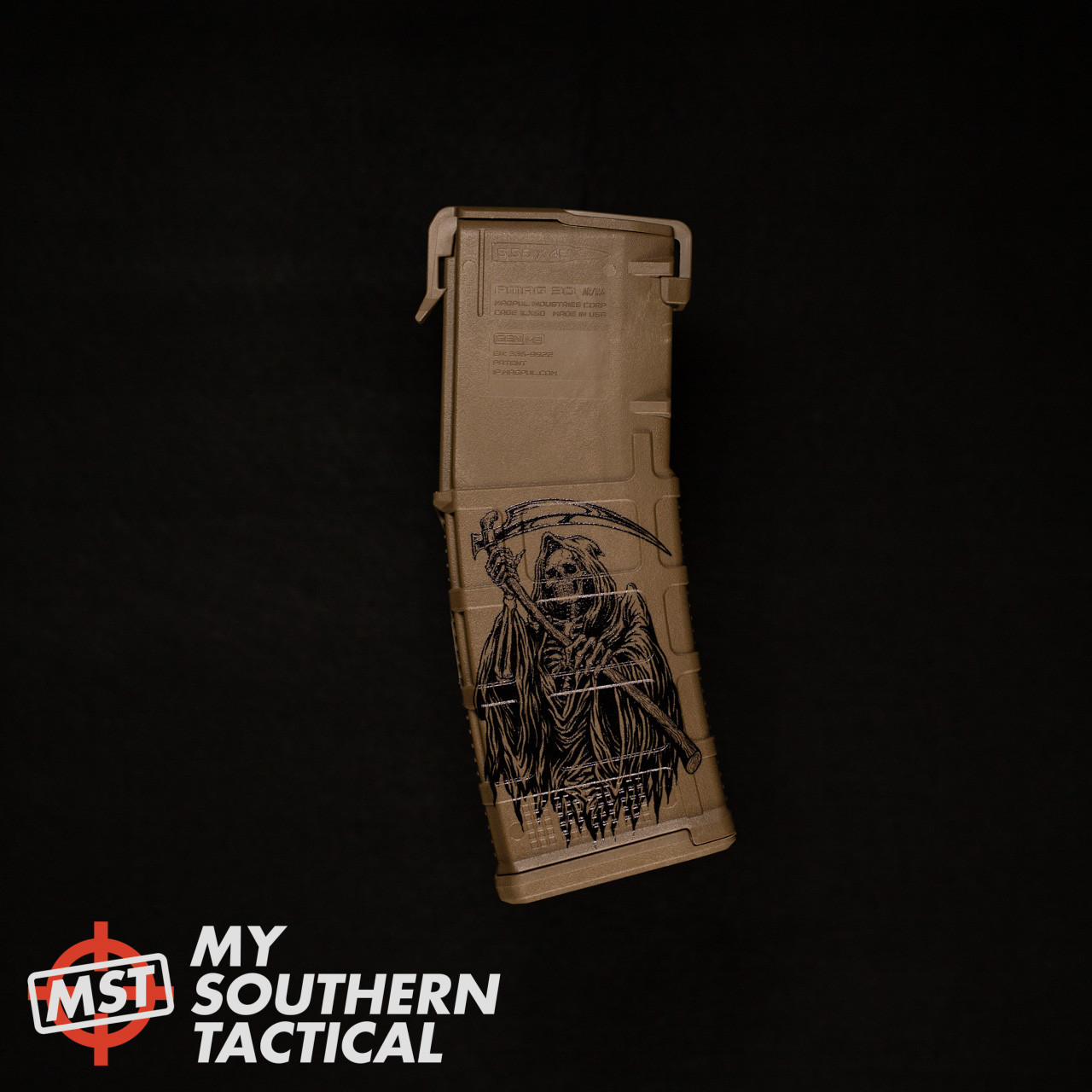 PMAG 30 AR M4 FDE Grim Reaper | Magpul Polymer Magazine