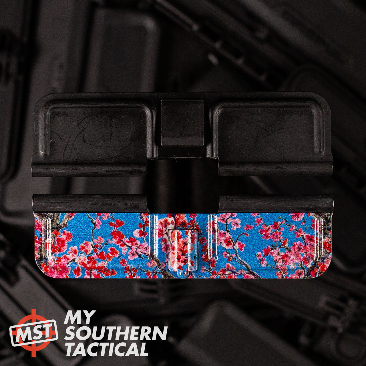 Cherry Blossom Steel Custom Dust Cover AR 15 | MST Dust Cover