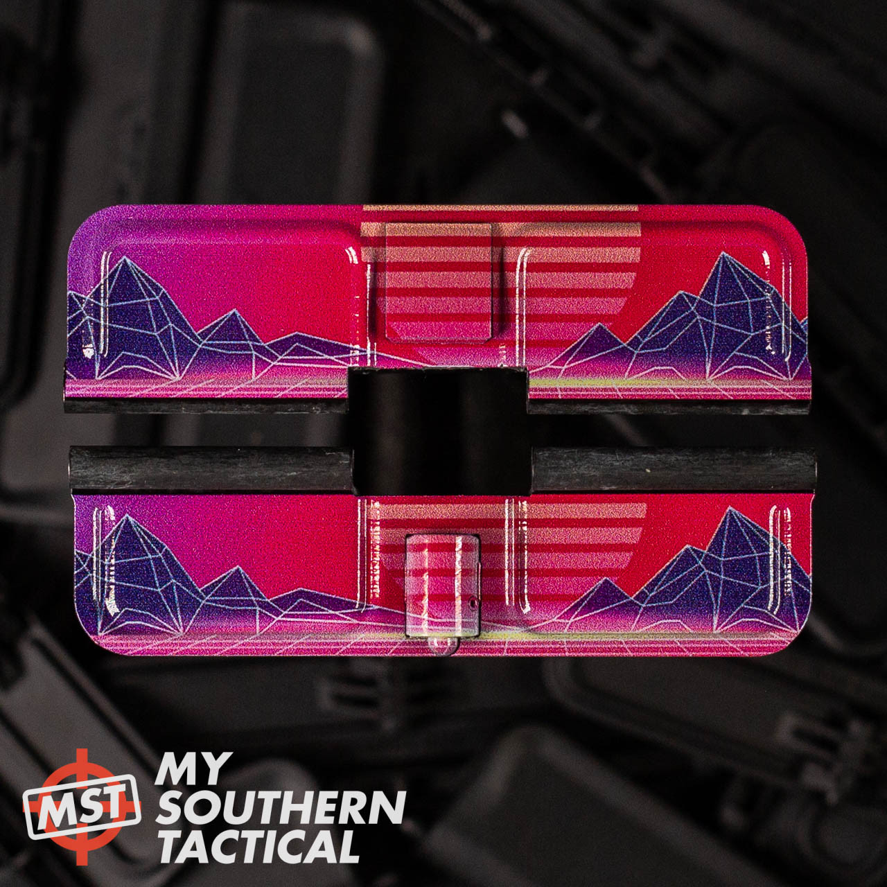 Vaporwave AR-15 Steel Dust Cover | Ejection Port Cover
