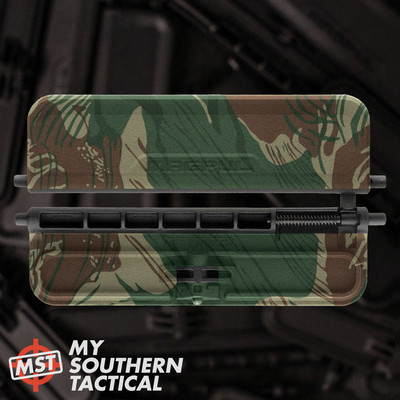 AR-15 Ejection Port Dust Cover - Rhodesian Brushstroke