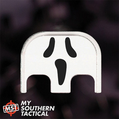 Custom Backplate for Glock - Ghost Face