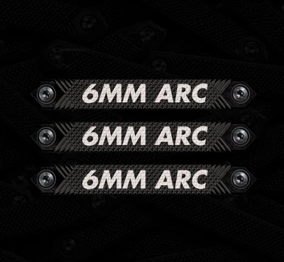 6mm ARC caliber marker M-LOK rail cover 3-pack