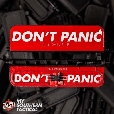 AR-15 Ejection Port Dust Cover - Don't Panic