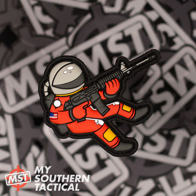 Space Force Astronaut PVC Patch