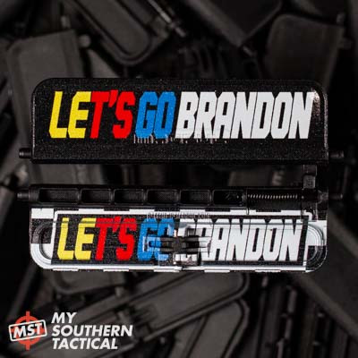 AR-15 Ejection Port Dust Cover - Let's Go Brandon Racing