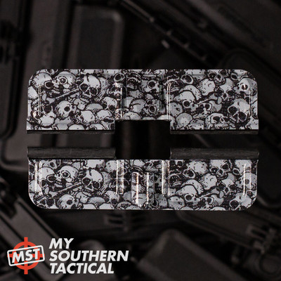 AR-10 Ejection Port Dust Cover - Skulls AR-10 Ejection Port Dust Cover - Skulls