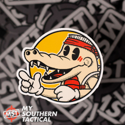 Gator Operator Vinyl Sticker