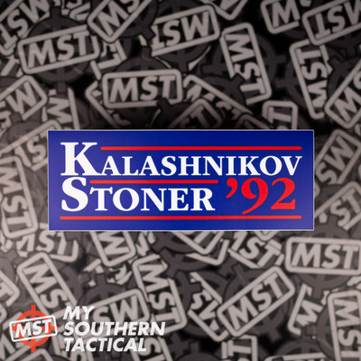 Kalashnikov Stoner 92 Bumper Sticker