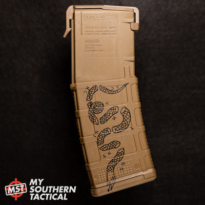 PMAG 30 AR M4 FDE Grim Reaper | Magpul Polymer Magazine