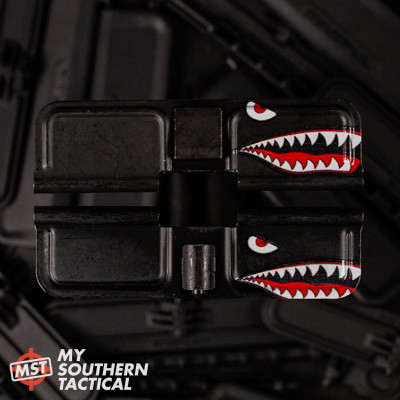 AR-15 Steel Ejection Port Dust Cover - Black Shark