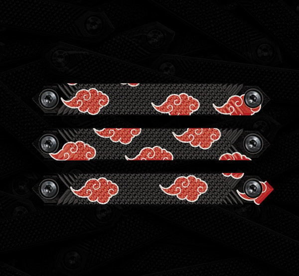 M-LOK Rail Cover 3-Pack- Red Clouds