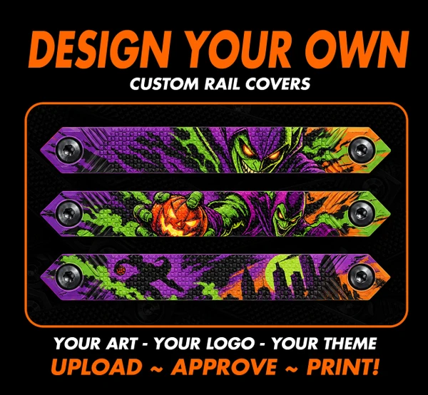M-LOK Rail Cover 3-Pack- Design Your Own