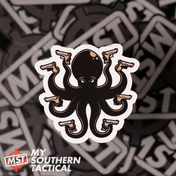 Glocktopus Vinyl Sticker