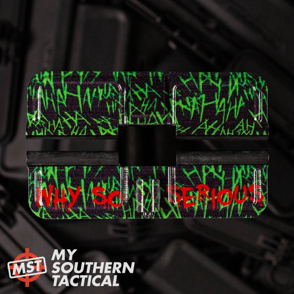 AR-10 Ejection Port Dust Cover - Why So Serious