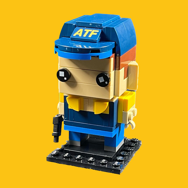 ATF Lego Brickheadz PRINTED PARTS
