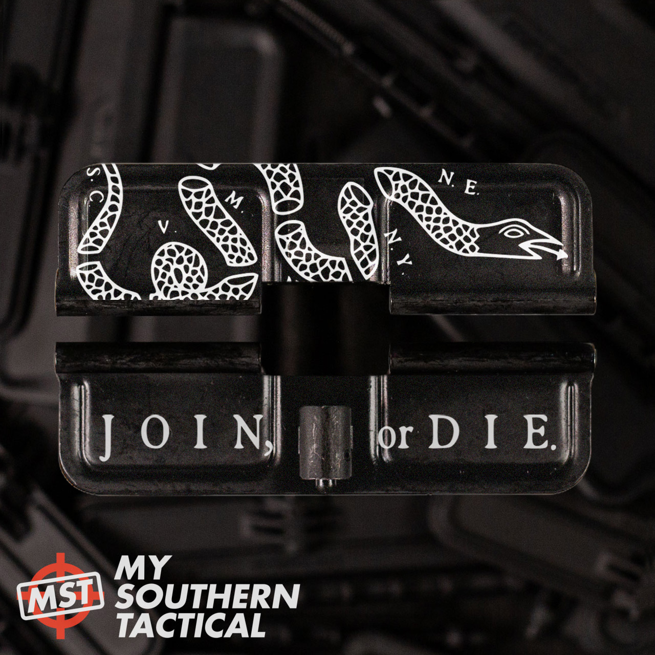 AR-15 Steel Ejection Port Dust Cover - Join or Die Simple