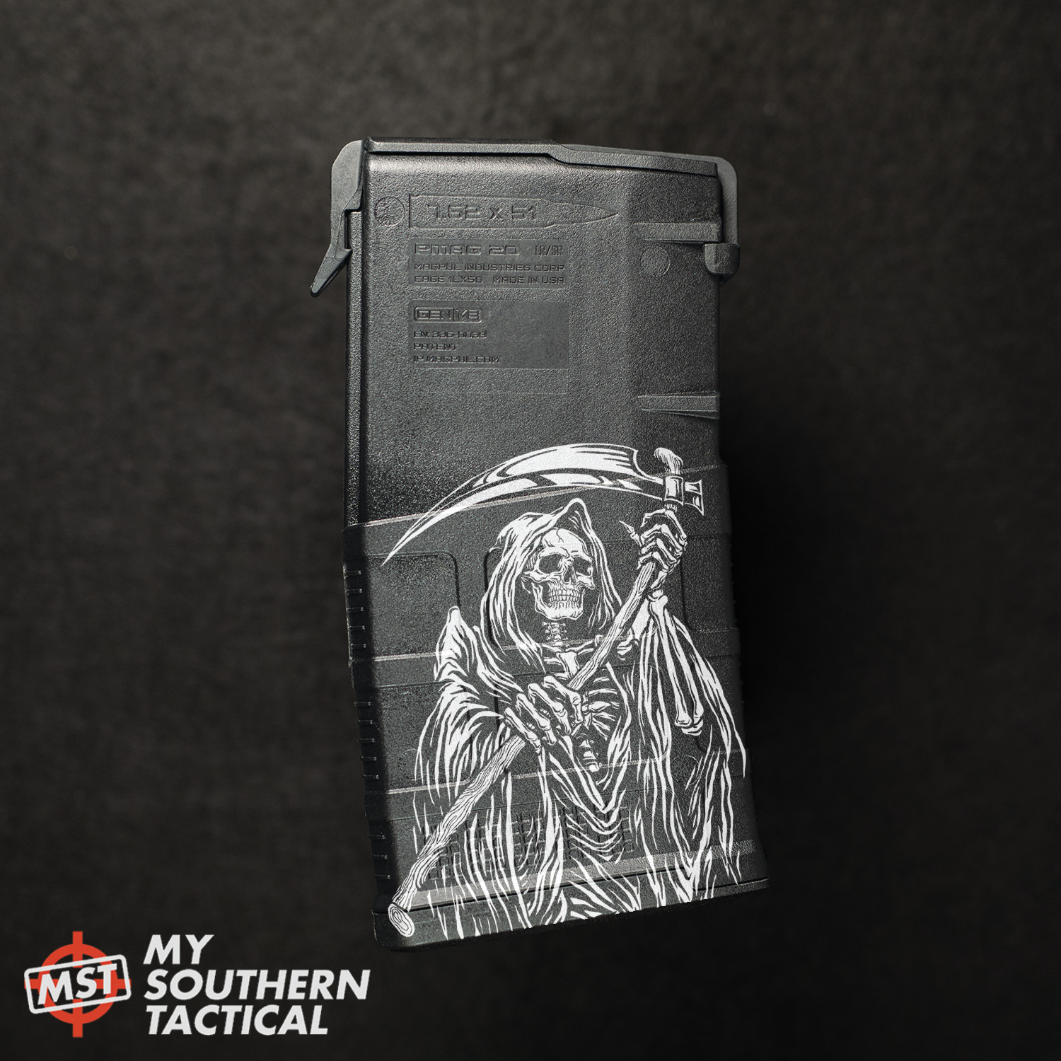 PMAG 20-Round LR/SR - Grim Reaper