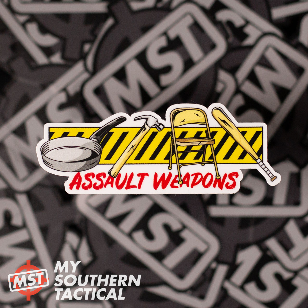 Assault Weapons Vinyl Sticker