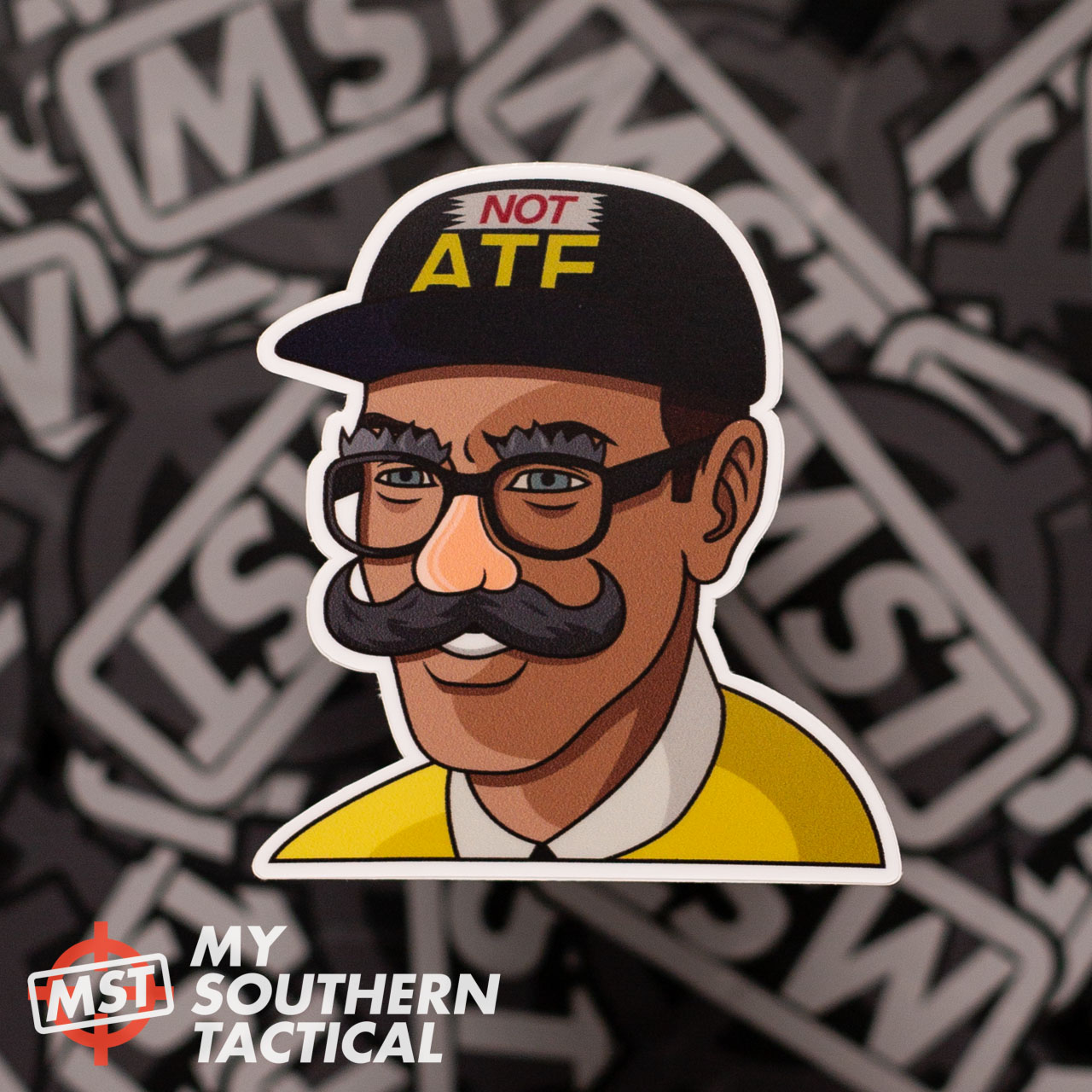 Disguised ATF Agent Vinyl Sticker