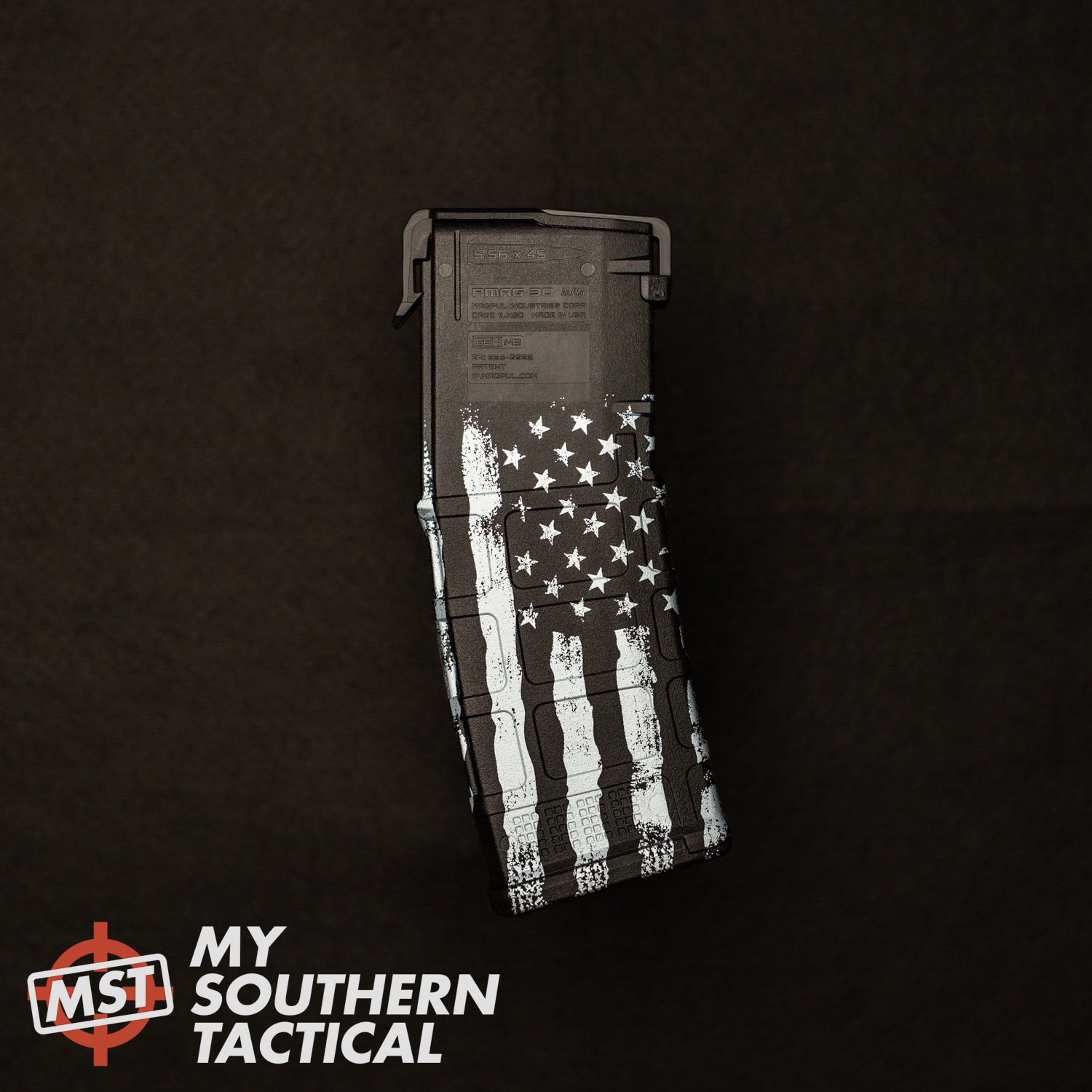 PMAG 30-Round AR/M4- BW American Flag