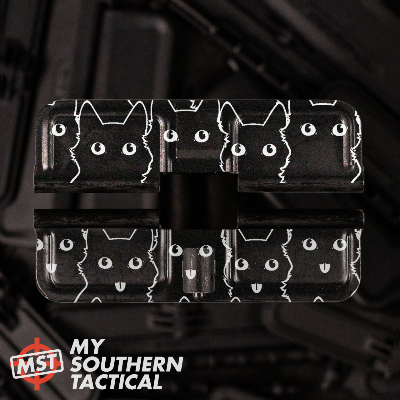 AR-10 Ejection Port Dust Cover - Cat Camo