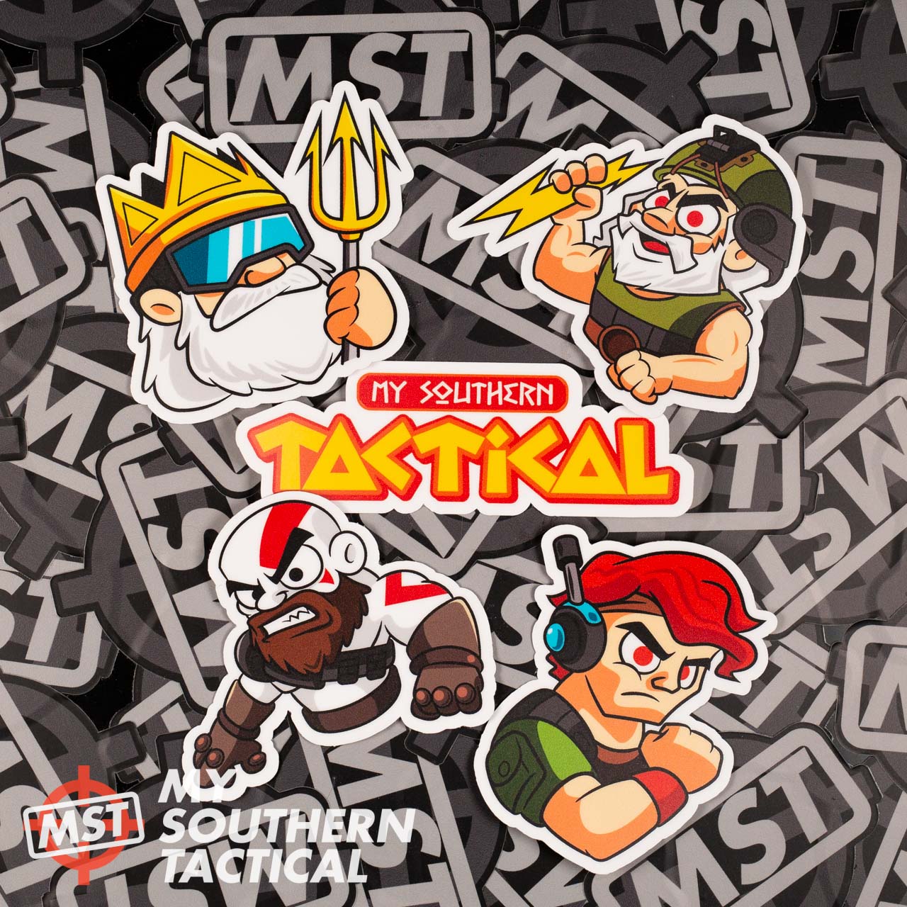 MST Greeks Sticker Pack