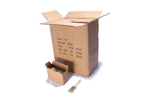 Paint Brush 1 1/2 White Bristle 576 per Case | 500-15CASE Paint Brush 1 1/2 White Bristle 576 per Case | 500-15CASE